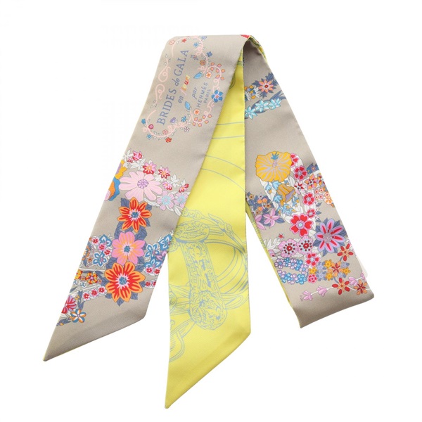 エルメス ツイリー BRIDES de GALA en fleurs スカーフ 衣料品 レディース