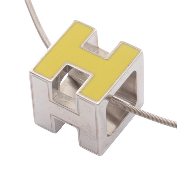 エルメス カージュドアッシュ Hキューブ ネックレス ジュエリー レディース