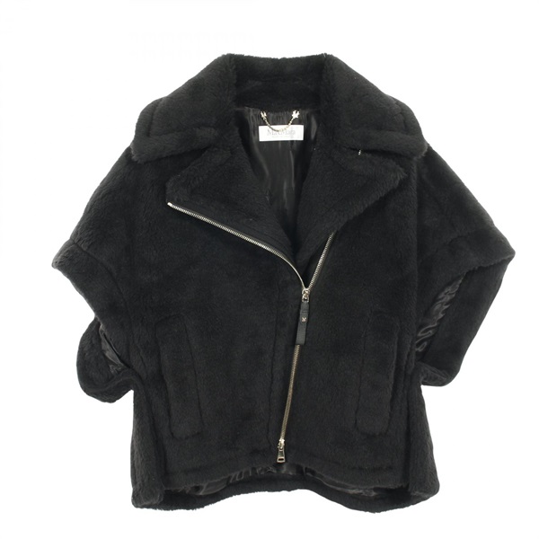 マックスマーラ テディベア ポンチョ 衣料品 アウター レディース 24247362726