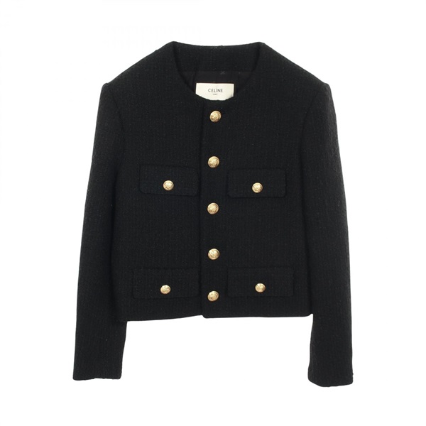 セリーヌ ツイード その他ジャケット 衣料品 アウター レディース