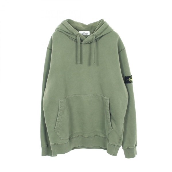 ストーンアイランド ガーメントダイ パーカー 衣料品 トップス メンズ