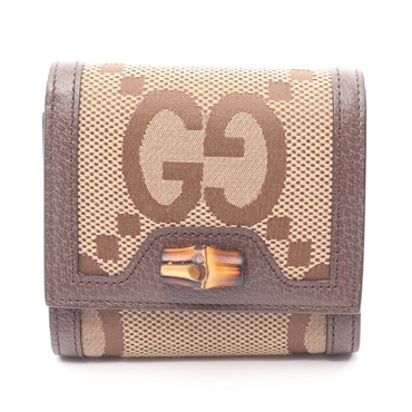 グッチ バンブー ジャンボGG 二つ折り財布 財布 レディース 658635