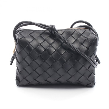 ボッテガヴェネタ イントレチャート ミニ ループ カメラバッグ ショルダーバッグ バッグ レディース 680254