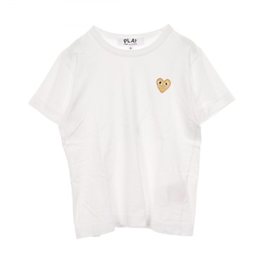 プレイコムデギャルソン ハートロゴ 半袖Tシャツ 衣料品 トップス レディース