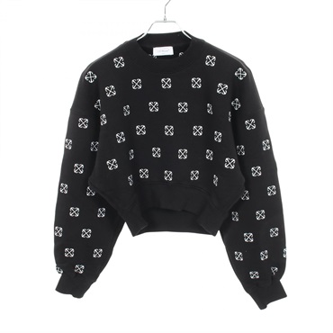 オフホワイト  スウェット 衣料品 トップス レディース OWBA079F24FLE002