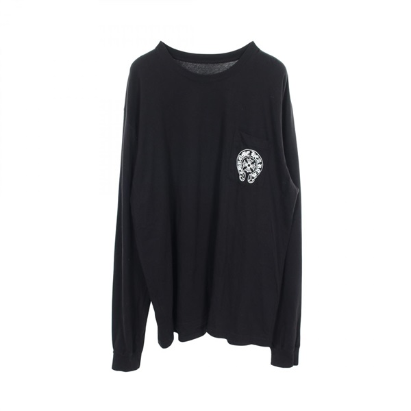 クロムハーツ Las Vegas Exclusive ホースシュー アームロゴ 長袖Tシャツ 衣料品 トップス メンズ