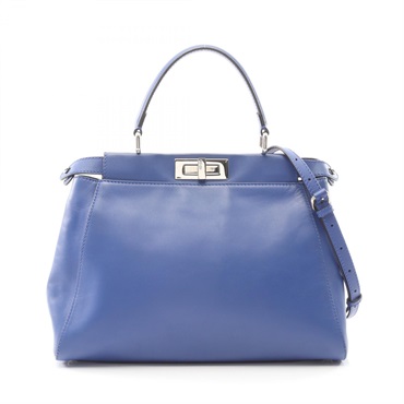 フェンディ ピーカブー レギュラー バグズ モンスターアイ ハンドバッグ バッグ レディース 8BN226