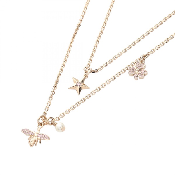 ディオール CDロゴ ビー ネックレス ジュエリー レディース