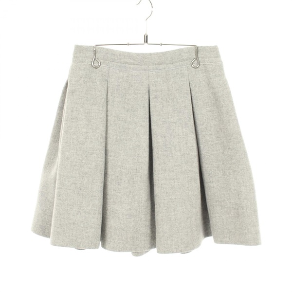 ミュウ ミュウ プリーツ フレア ミニ スカート 衣料品  ボトムス レディース MG720