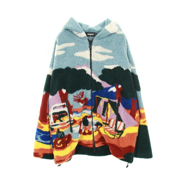 ディースクエアード ボアフリース その他ジャケット 衣料品 アウター メンズ