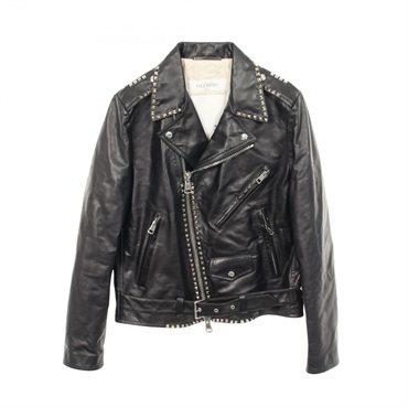 ヴァレンチノ ロックスタッズ ライダースジャケット 衣料品 アウター メンズ QV3NA05P4D3