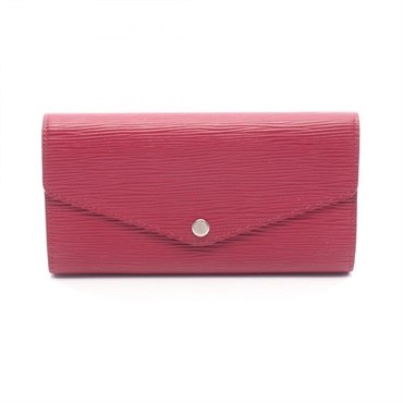 ルイ・ヴィトン ポルトフォイユ サラ エピ フューシャ 二つ折り長財布 財布 レディース M60580