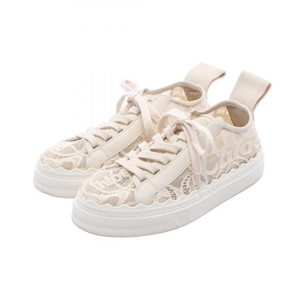 クロエ Lauren レース スニーカー 靴 レディース