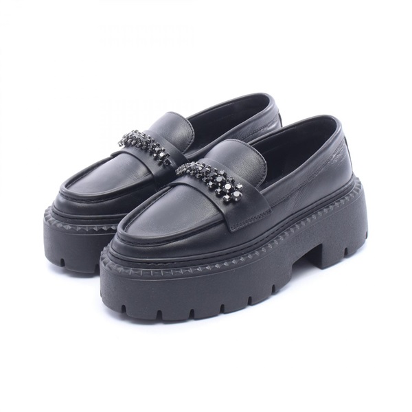ジミーチュウ BRYER LOAFER FLAT ラインストーン ローファー 靴 レディース