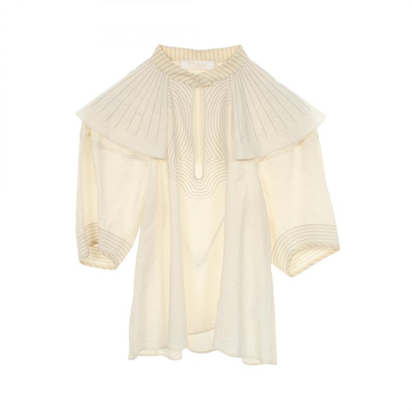 クロエ 半袖 ブラウス 衣料品 トップス レディース CHC21UHT25009