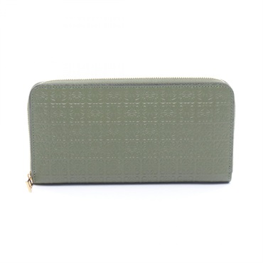 ロエベ REPEAT リピート アナグラム ラウンド長財布 財布 レディース C499T12