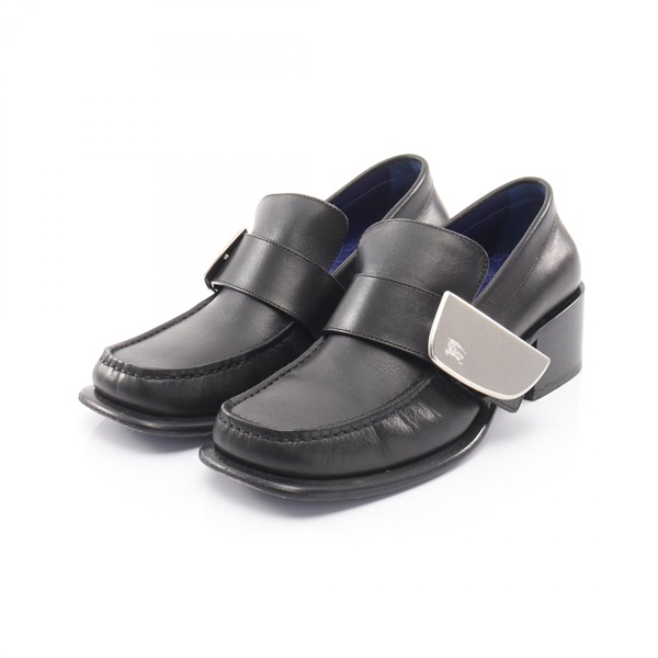 バーバリー シールド ローファー 靴 レディース