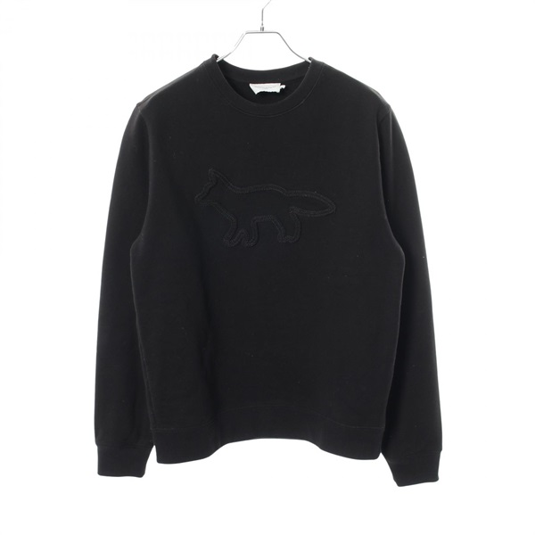 メゾンキツネ(MAISON KITSUNE)メゾンキツネ CONTOUR FOX PATCH 裏起毛 