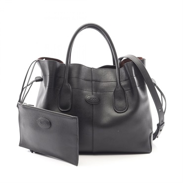 トッズ DI ドローストリング 2WAY ハンドバッグ バッグ レディース