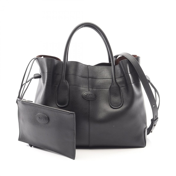 トッズ DI ドローストリング 2WAY ハンドバッグ バッグ レディース