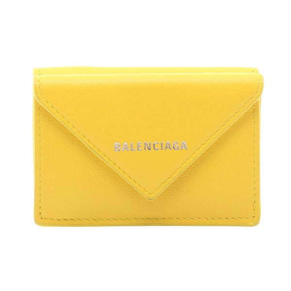 バレンシアガ ペーパーミニウォレット 三つ折り財布 財布 レディース 391446