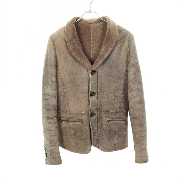 エンポリオ・アルマーニ ムートン その他ジャケット 衣料品 アウター メンズ