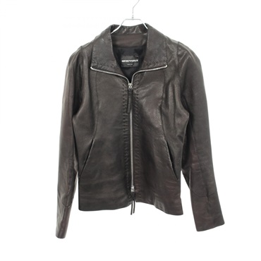 エンポリオ・アルマーニ  革ジャン 衣料品 アウター メンズ