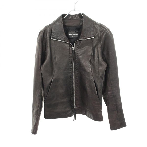 エンポリオ・アルマーニ  革ジャン 衣料品 アウター メンズ