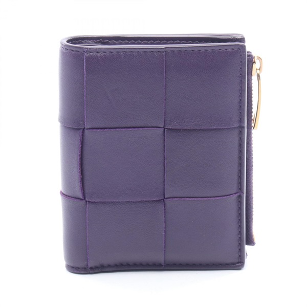 ボッテガヴェネタ スモール カセット マキシイントレチャート 二つ折り財布 財布 レディース 742698