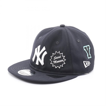 セント マイケル SAINT MICHAEL × NEW ERA NE_CAP YANKEES キャップ 帽子 メンズ