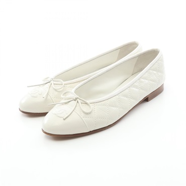 シャネル バレリーナ マトラッセ パンプス 靴 レディース