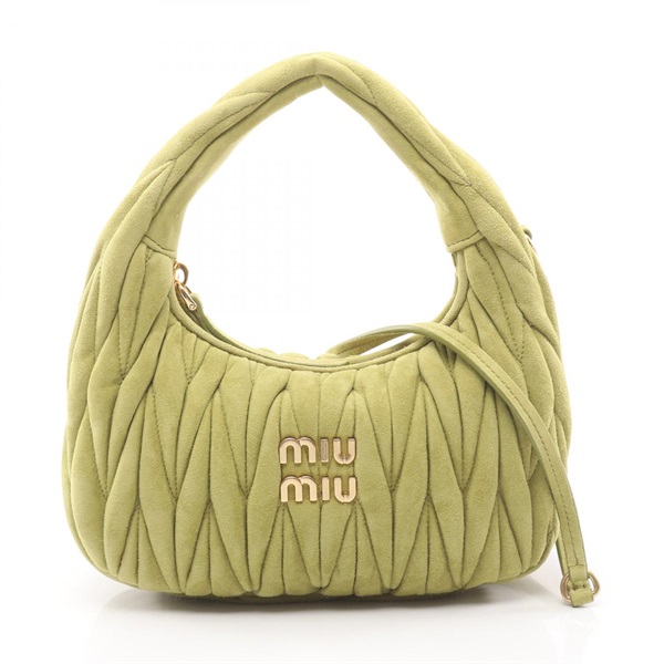 ミュウ ミュウ ワンダーマテラッセ 2WAY ハンドバッグ バッグ レディース 5BC125