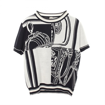 エルメス EN DESORDRE FINESSE  ニット 衣料品 トップス レディース 4E2654D6