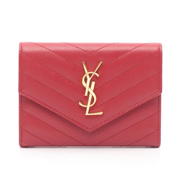 サンローランパリ モノグラム パスポートケース カードケース アクセサリー レディース