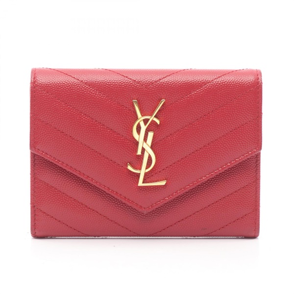 サンローランパリ モノグラム パスポートケース カードケース アクセサリー レディース