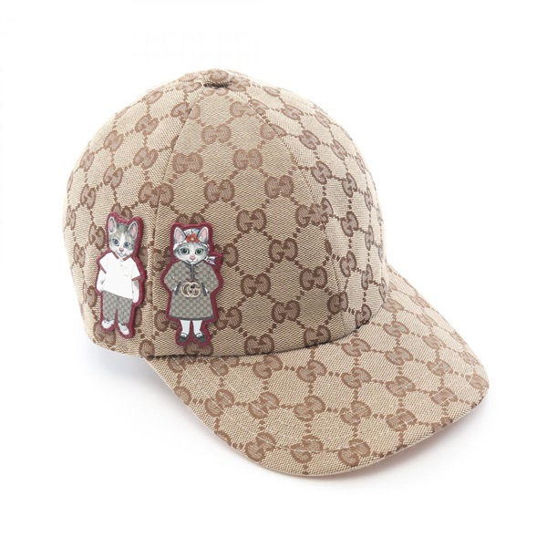グッチ GUCCI × ヒグチユウコ GGキャンバス キャップ 帽子 レディース