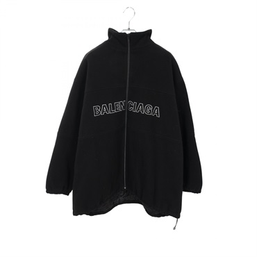 バレンシアガ ロゴ刺繍 中綿入りフリース その他ジャケット 衣料品 アウター メンズ レディース