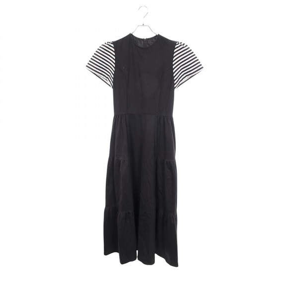 ボーダーズアットバルコニー BORDER SLEEVE TEE DRESS ボーダースリーブ 半袖 ワンピース 衣料品 トップス レディース