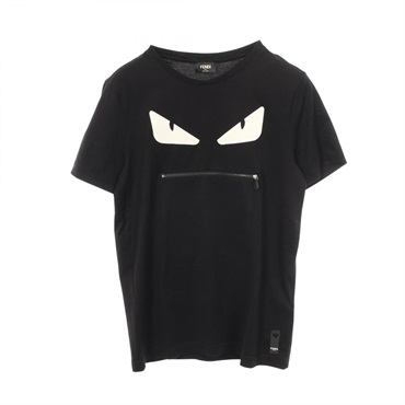 フェンディ モンスター ジップ 半袖Tシャツ 衣料品 トップス メンズ