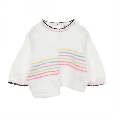 シャネル 24SS アシンメトリー プルオーバー ニット 衣料品 トップス レディース P77146K11142