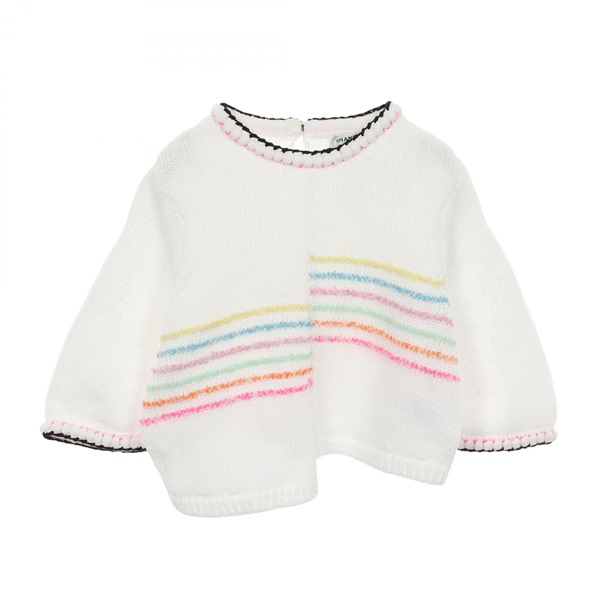 シャネル 24SS アシンメトリー プルオーバー ニット 衣料品 トップス レディース P77146K11142