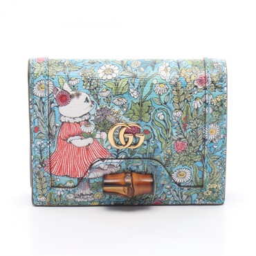 グッチ GUCCI × ヒグチユウコ ダブルG バンブー 二つ折り財布 財布 レディース 658244