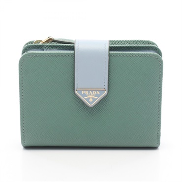 プラダ SAFFIANO TAB 二つ折り財布 財布 レディース