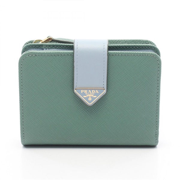 プラダ SAFFIANO TAB 二つ折り財布 財布 レディース