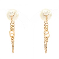 Chrstian Dior イヤリング三点セット　チェーン付　アクセサリー ディオール(Dior)ディオール トライバル チェーン ピアス ジュエリー