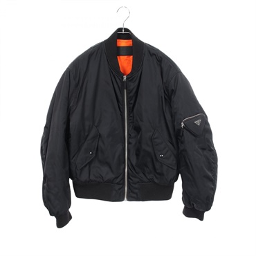 プラダ Re-Nylon 三角プレート ブルゾン ブルゾン 衣料品 アウター メンズ