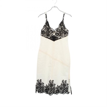 3.1フィリップリム Stonewashed Denim Slip Dress With Lace キャミソール ワンピース 衣料品 トップス レディース