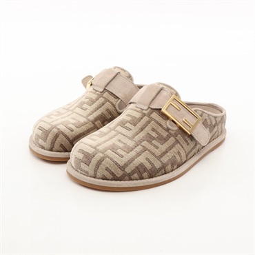 フェンディ Fendi Feel FF柄 ミュール 靴 レディース