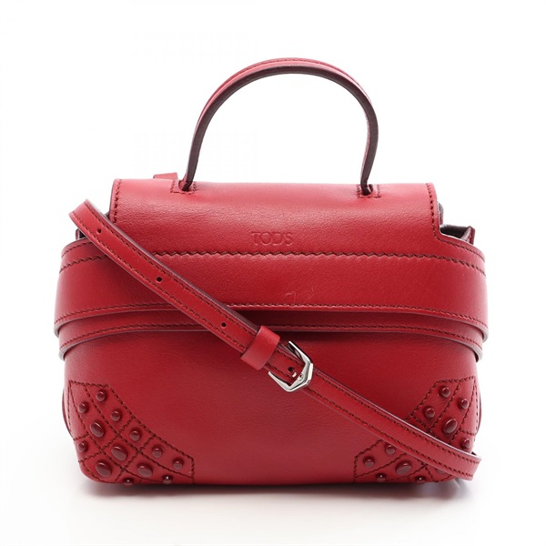 トッズ WAVE BAG ウェーブバッグ ミニ 2WAY ハンドバッグ バッグ レディース