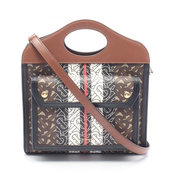 バーバリー MINI POCKET BAG 2WAY ハンドバッグ バッグ レディース 8019365